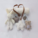 Hand Bell Multifunctional Plush Toy Stroller Gifts