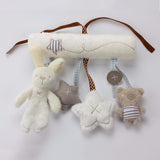 Hand Bell Multifunctional Plush Toy Stroller Gifts