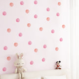 48pc Dot Wall Sticker For Kids Room