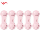5 Pcs Baby Drawer Lock Children Security Protection