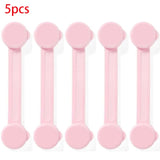 5 Pcs Baby Drawer Lock Children Security Protection
